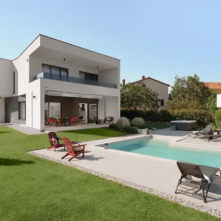 Zen Near Pula For 8 People With Sauna & Jacuzzi Villa