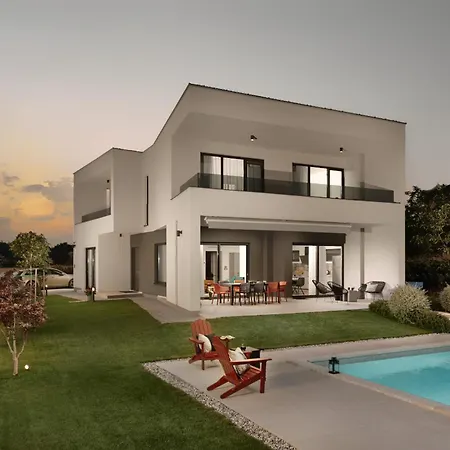 Zen Near Pula For 8 People With Sauna & Jacuzzi Villa *